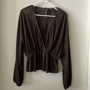 New Sincerely Jules Faux Wrap Top